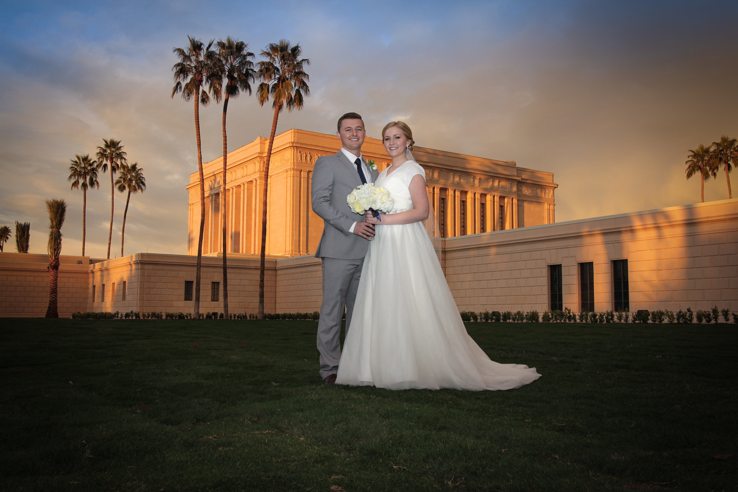Mesa Temple Wedding Photography