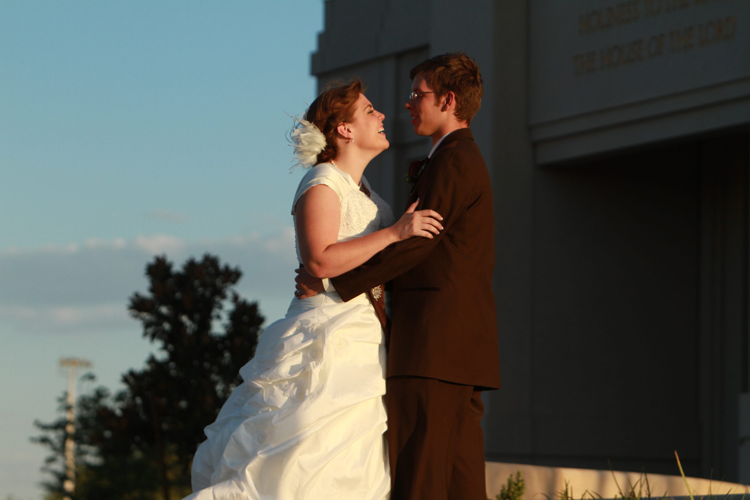 Gila Valley Arizona Temple wedding photography
