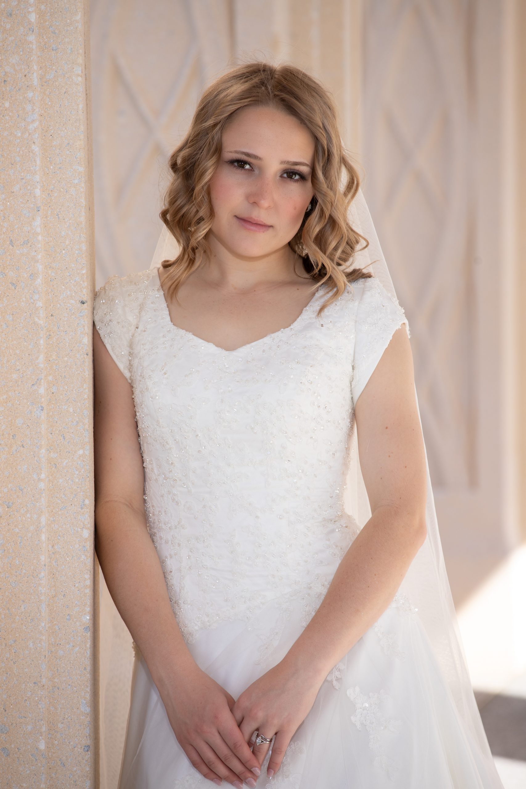 Bride at the Gilbert Temple