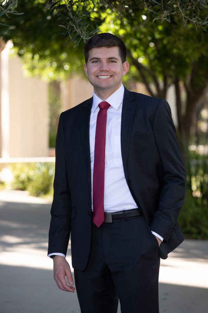 Groom at the Gilbert Arizona Temple