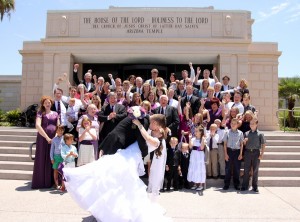 Mesa Temple Wedding Photographer      