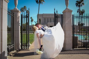 Mesa AZ Temple Wedding Photos   