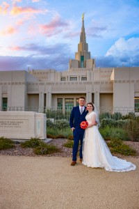 Phoenix Temple Wedding Photos   